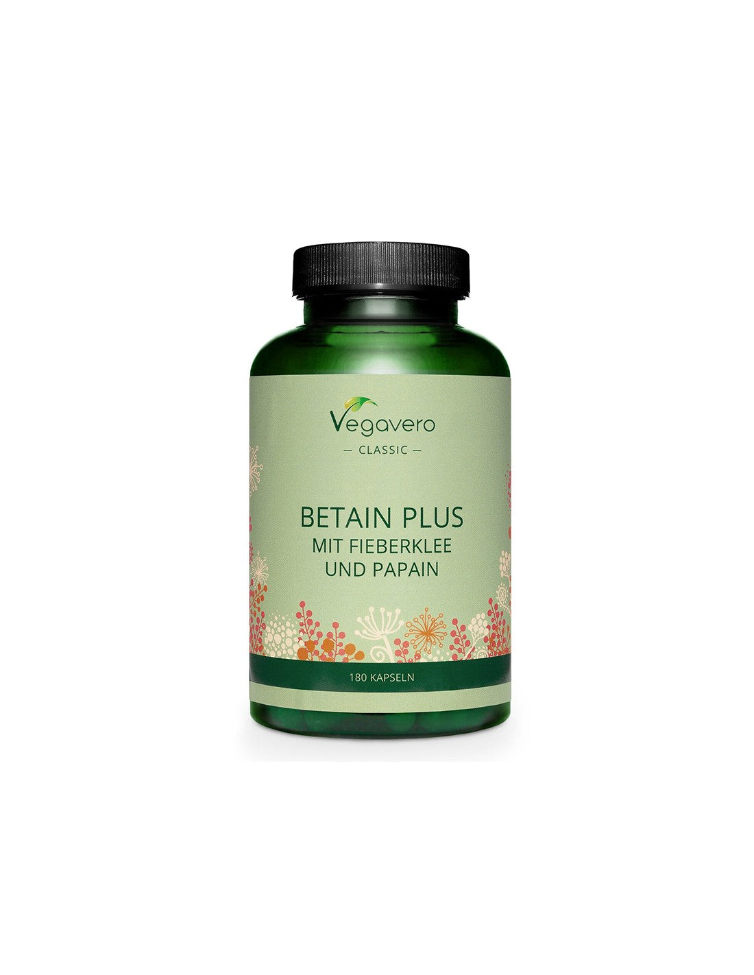 Digestie - Clorhidrat de betaină+Dulce-amar+Papain, 180 capsule Vegavero