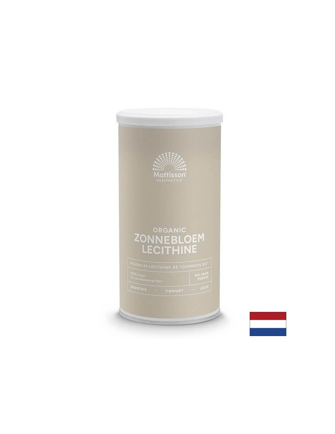 Stres si depresie - Lecitina de floarea soarelui Bio, 180 g pudra