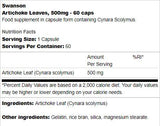 Frunze de anghinare 500 mg 60 capsule