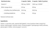 Vitamina C 1000 cu eliberare susținută | cu Bitter Orange - 120 capsule