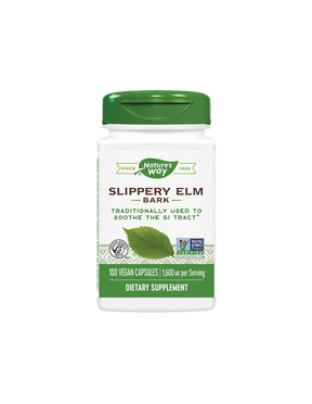 Slippery Elm 370 mg - 100 capsules - Nutra Best Europe