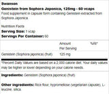 Genisteina de la Sophora Japonica 125 mg 60 capsule
