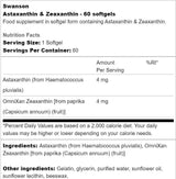 Astaxantina si Zeaxantina 60 capsule de gel