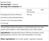 Extract de Ashwagandha 450 mg - 60 capsule
