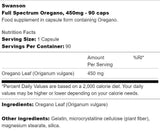 Full Spectrum Oregano 450 mg 90 capsule