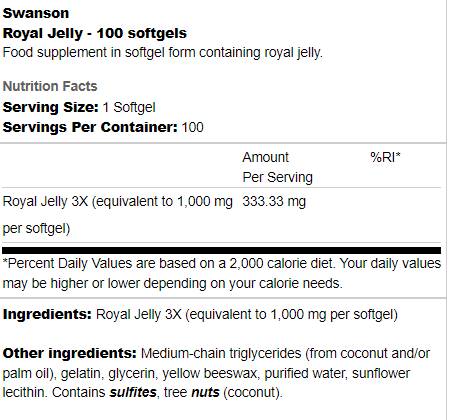 Laptisor de matca 333 mg 100 capsule de gel