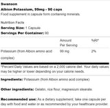 Albion Potasiu 99 mg 90 capsule