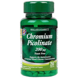 Picolinat de crom 200 mcg - 250 tablete