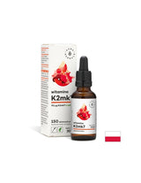 Îmbunătățește densitatea osoasă - Vitamina K2 (MK7), 30 ml picături Aura Herbals