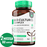 Probiotic 20 miliarde CFU 15 tulpini/60 capsule, 60 doze/ Nutravita