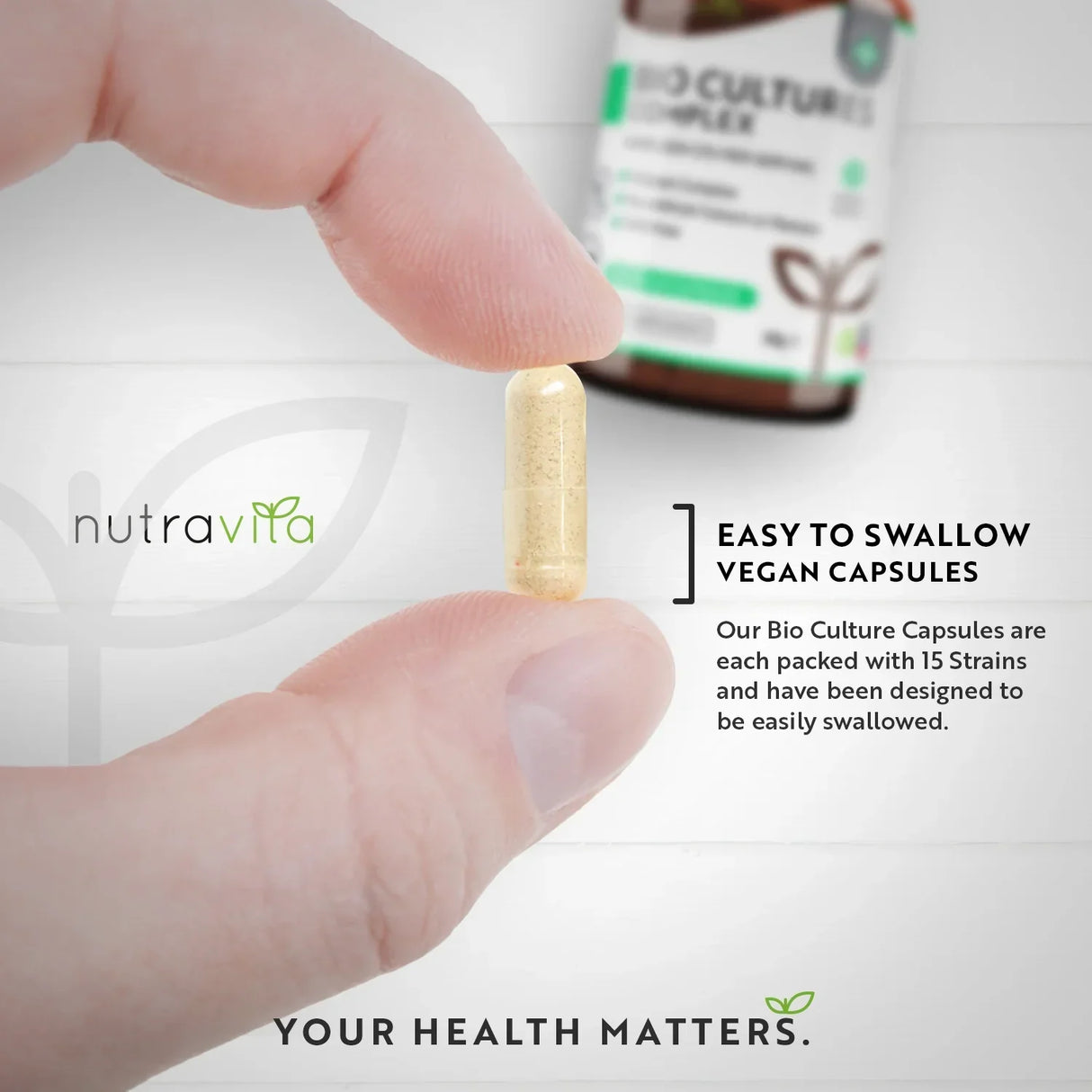 Probiotic 20 miliarde CFU 15 tulpini/60 capsule, 60 doze/ Nutravita
