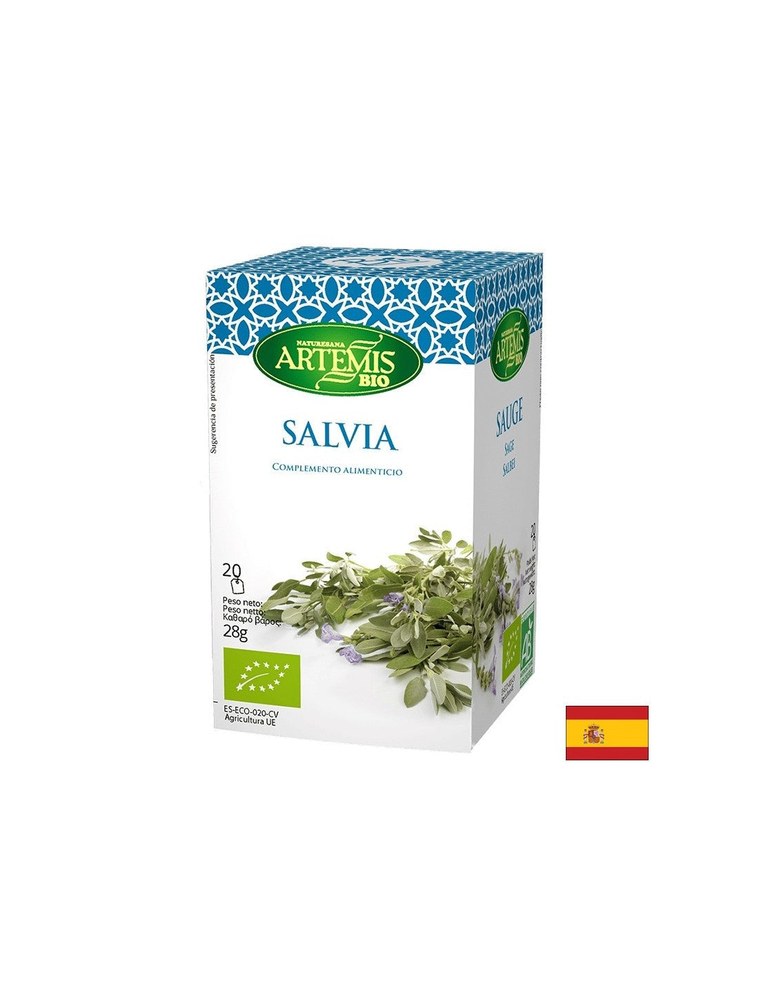 Sage - Salvia, 20 pungi filtrante