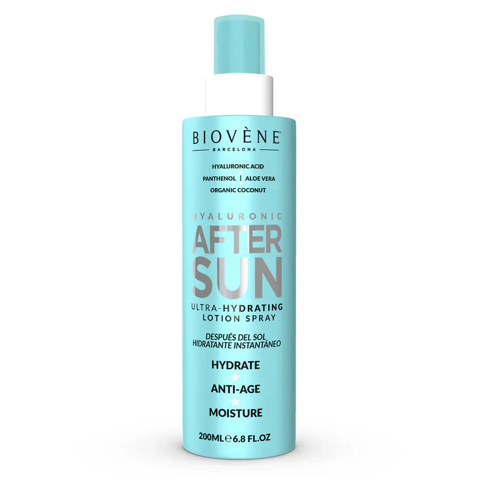Spray de loțiune calmant cu acid hialuronic după soare - 200 ml