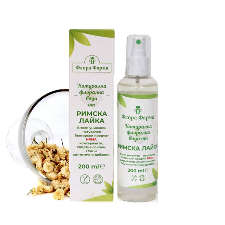 Apa florala naturala din musetel roman - 200 ml FLORA PHARMA