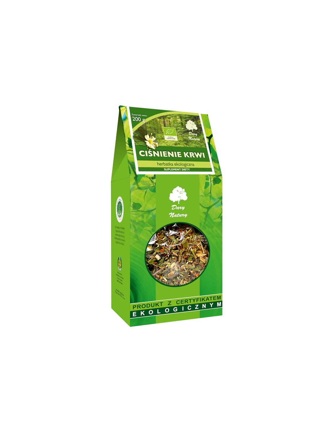 Amestec de plante bio pentru menținerea tensiunii arteriale, 200 g