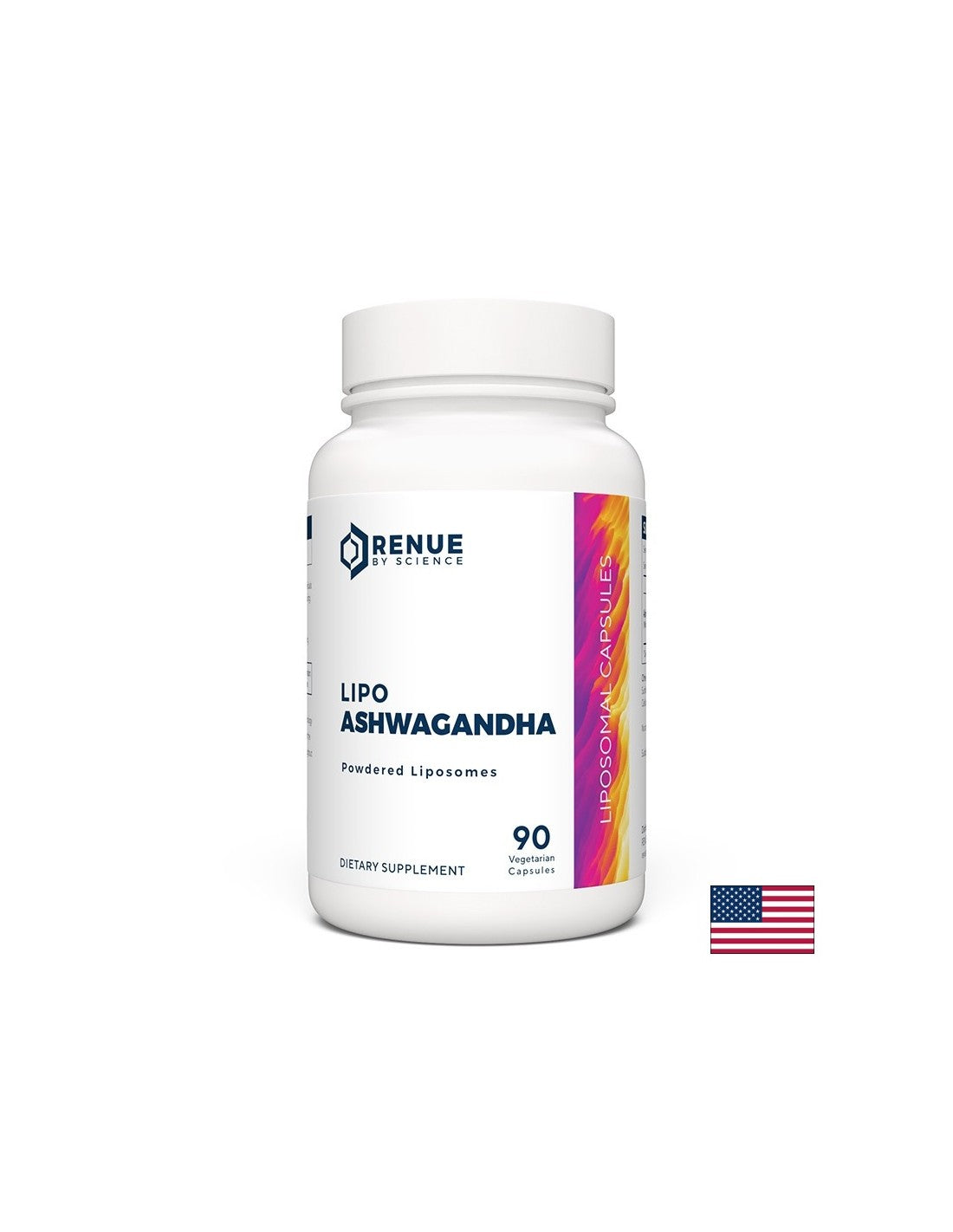 Stres și bună dispoziție - Ashwagandha (formă lipozomală), 200 mg x 90 capsule