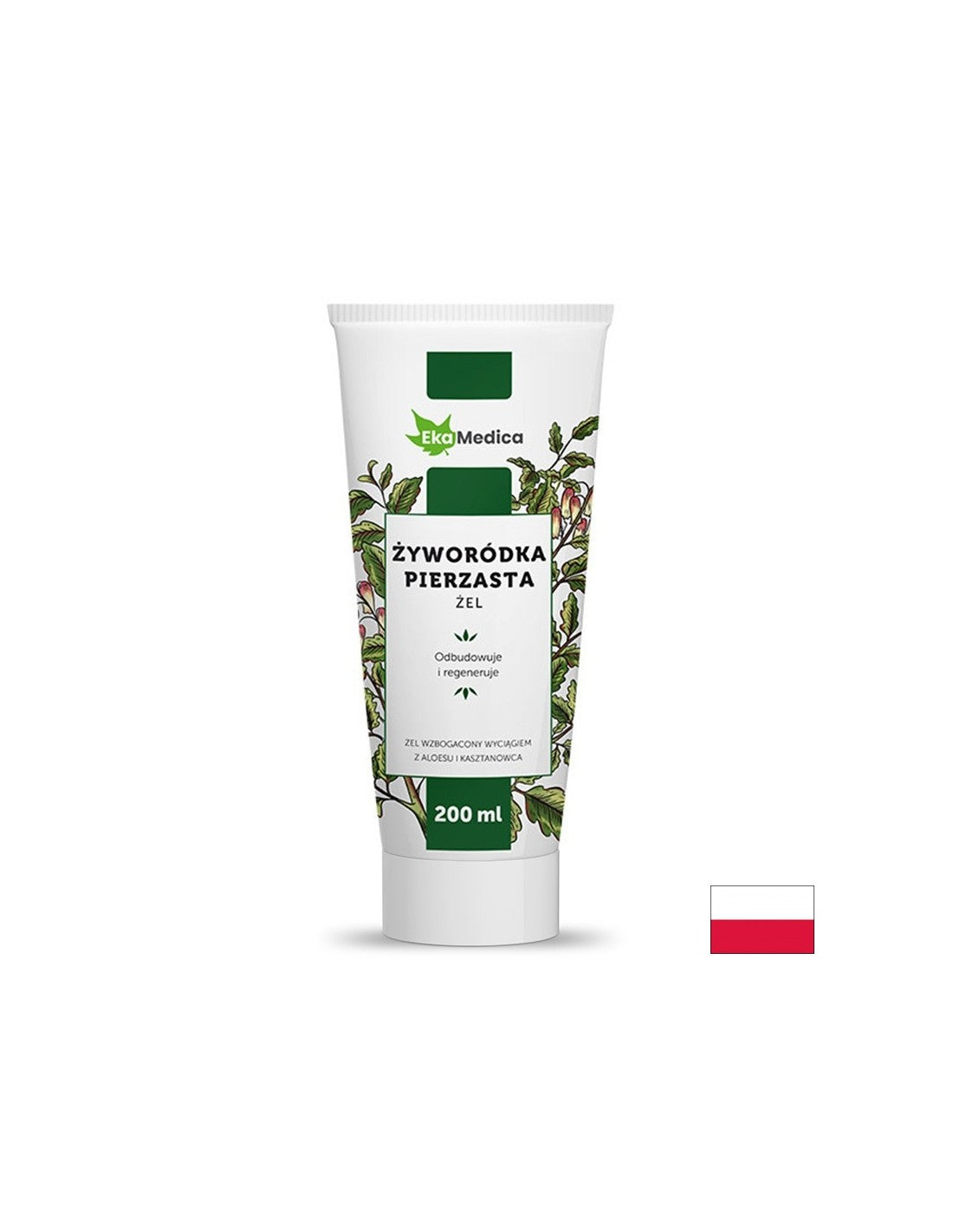 Gel de masaj cu extract de Kalanchoe si aloe vera, 200 ml