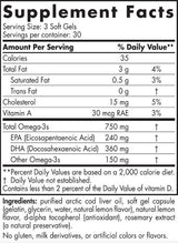 Ulei de ficat de cod arctic 750 mg - 180 capsule de gel
