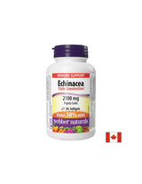 Imunitate - Echinacea (extract triplu standardizat) 2100 mg, 90 capsule softgel