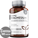 Magneziu 220 mg (două componente) - 180 capsule