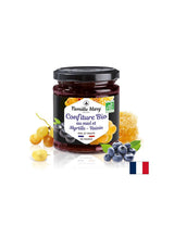 Dulceata din miere organica, afine si struguri, 220 g