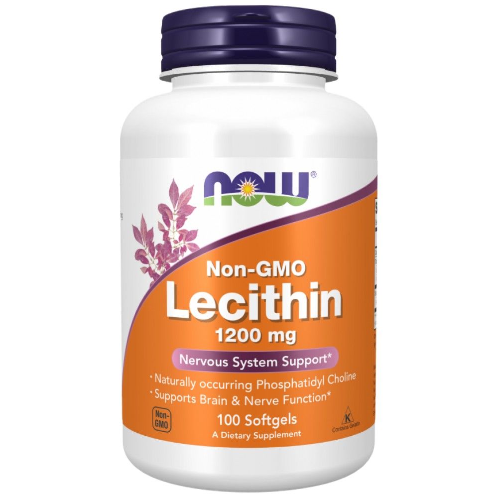 Lecitină / Soia 1200 mg - 100 capsule moi
