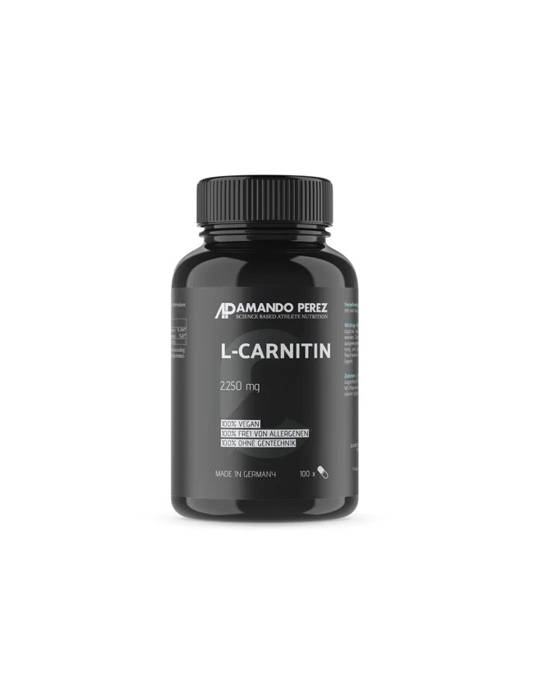 Arderea grăsimilor și energie - L-carnitină, 2250 mg x 100 capsule vegane