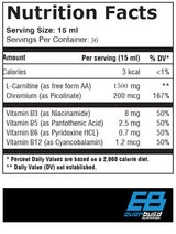 L-Carnitină lichidă + Crom / 1500 mg 0,450 L