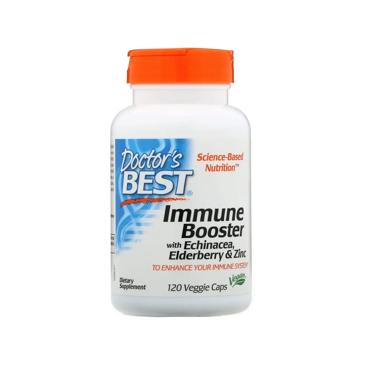 Booster imunitar | Cu echinaceea, extract de soc si zinc - 120 capsule