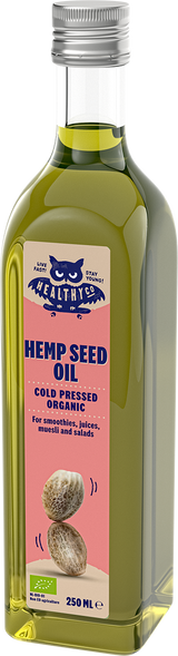Ulei din semințe de cânepă ECO 250 ml. /100% natural, organic și organic/