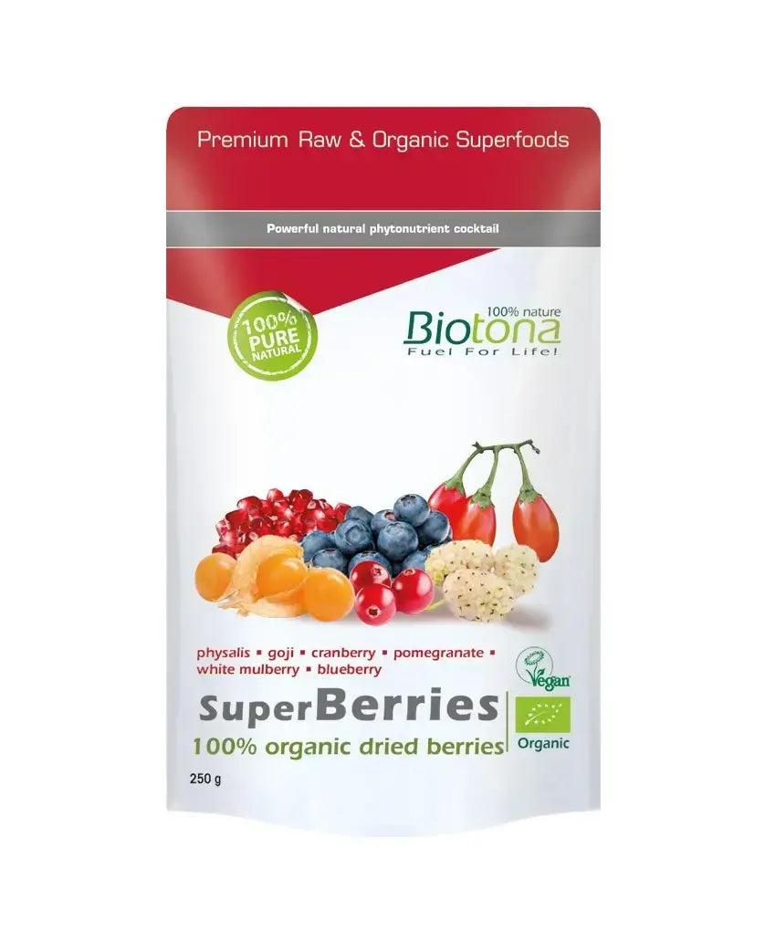 Bio Mix de Super Fructe 250 g. Biotona