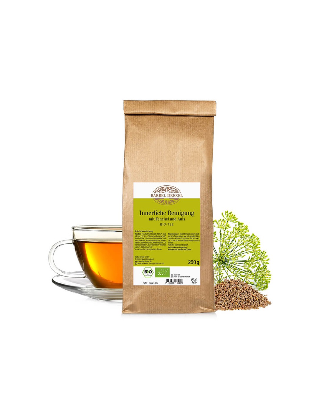 Ceai bio pentru detoxifiere - Buchet de ierburi pentru curatarea organismului, 250 g