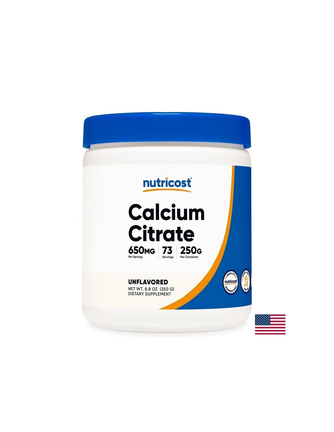 Oasele sănătoase - Calciu (citrat), pulbere 250 g