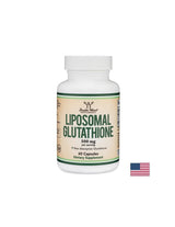 Antioxidant, protectie hepatica - Glutation lipozomal, 250 mg x 60 capsule Double Wood