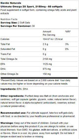 Ultimate Omega 2X Sport - 60 de capsule moi