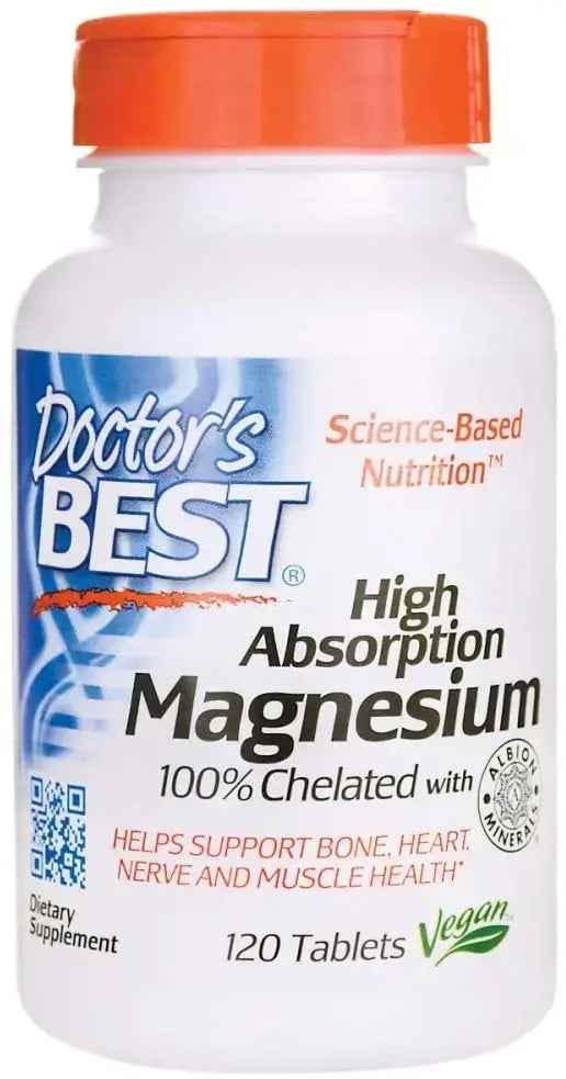 BEST Magneziu chelat cu absorbție ridicată 100% - 120 tablete