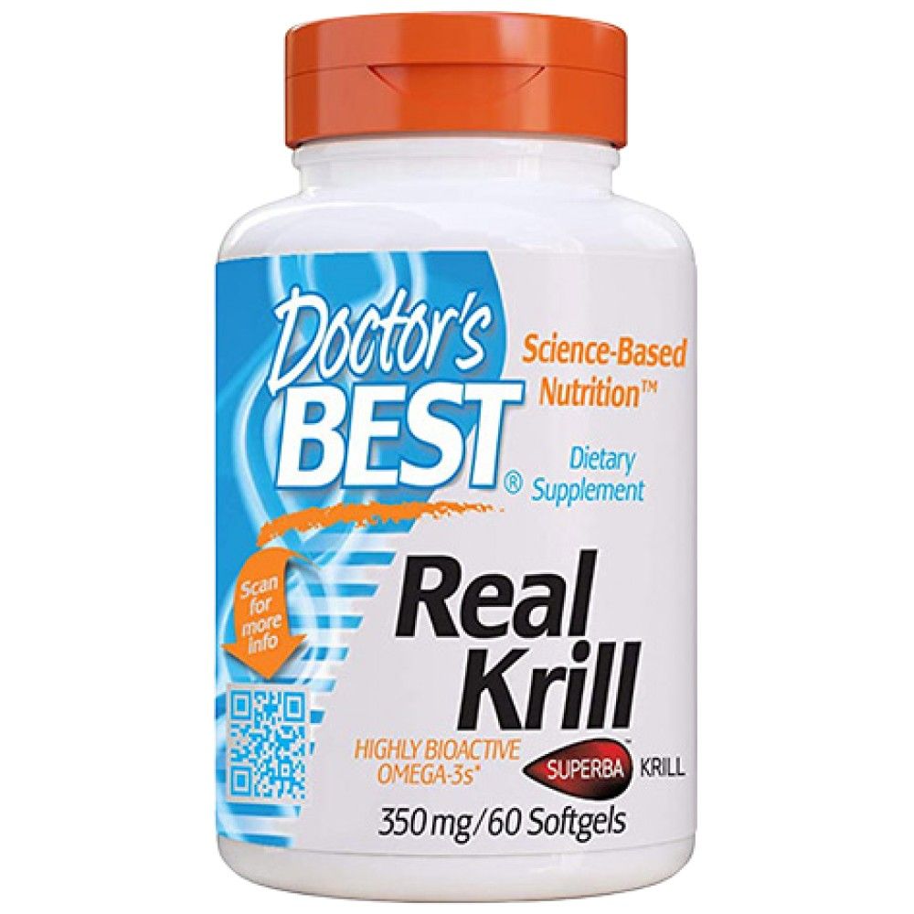 Krill real 350 mg - 60 capsule moi