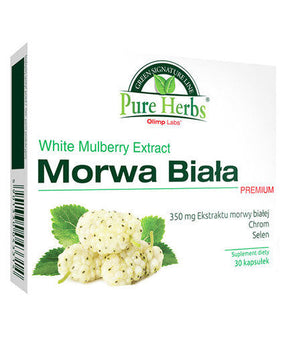 OLIMP White Mulberry Premium / 30 Tabs - Nutra Best Europe