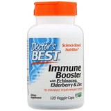 Booster imunitar | Cu echinaceea, extract de soc si zinc - 120 capsule