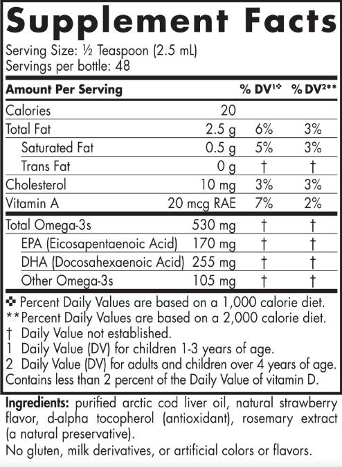 DHA pentru copii 530 mg - 473 ml