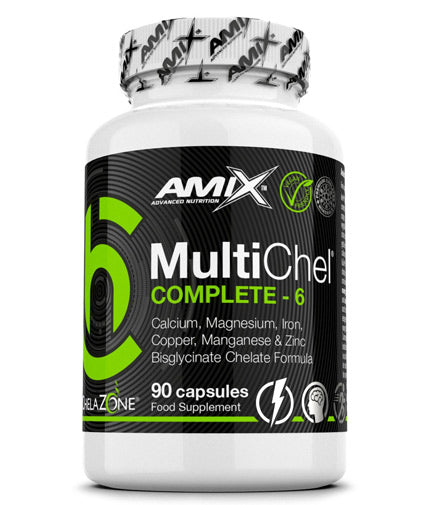 ChelaZone® MultiChel® Complete 6 Bisglicinat Chelat / 90 Vcaps