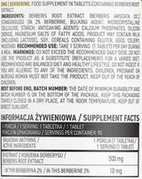 Berberină 500 mg 90 tablete