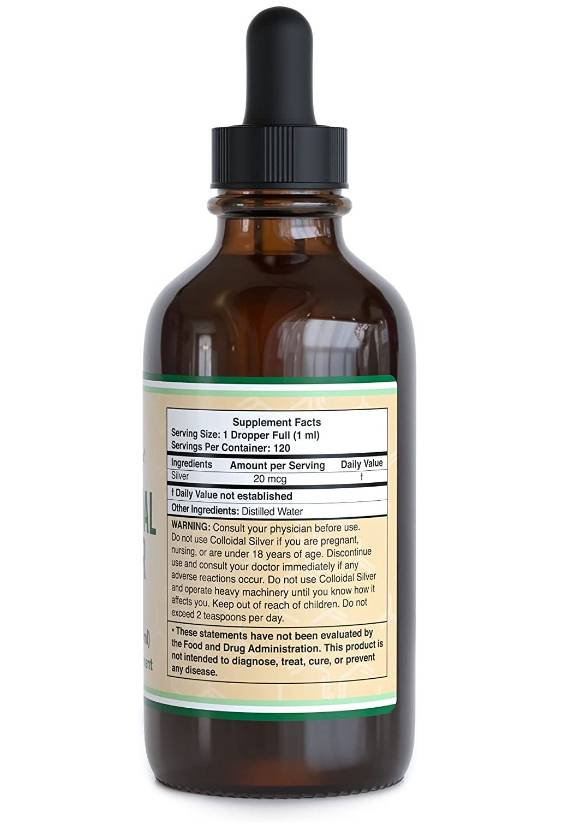 Argint coloidal 20 PPM - 120 ml