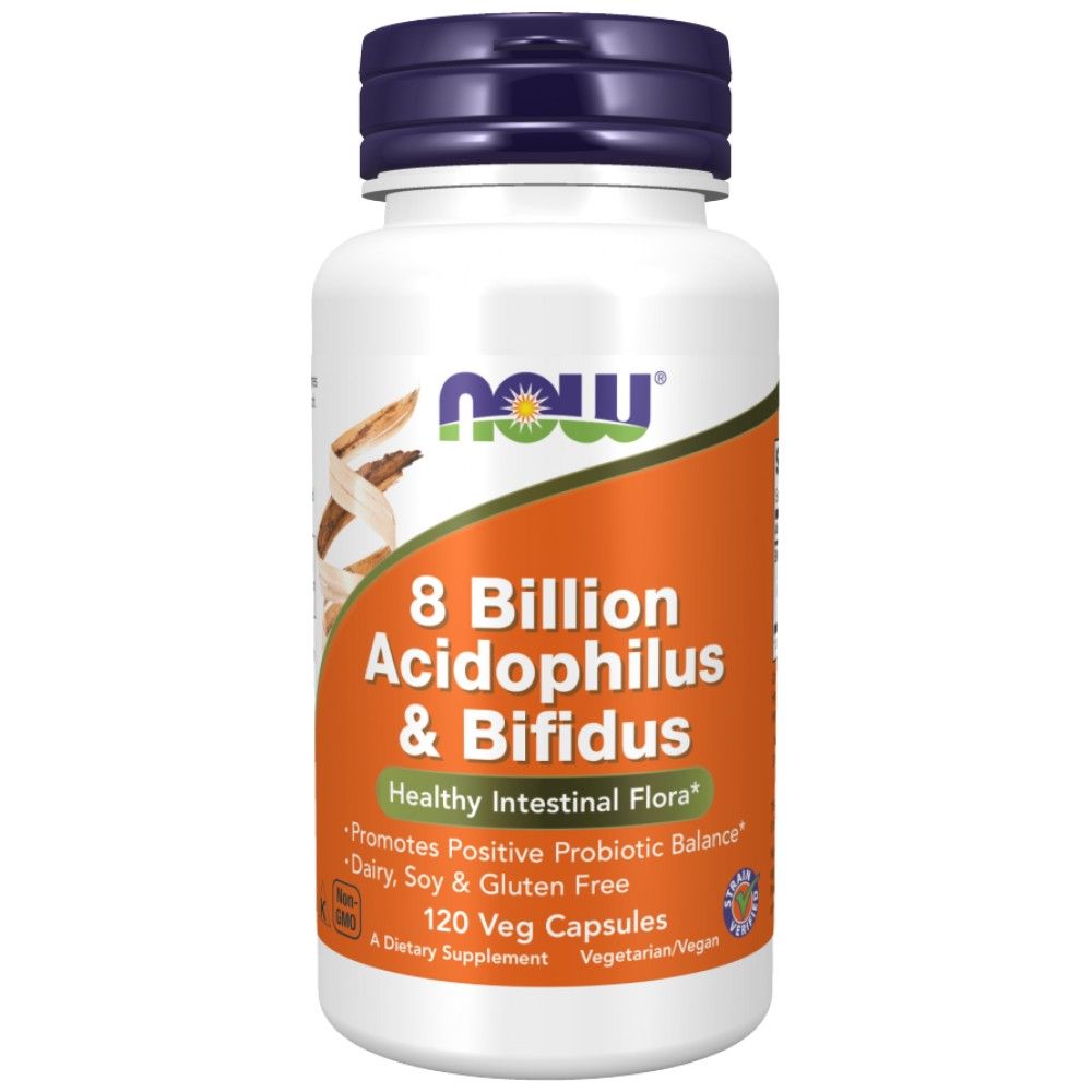 8 Billion Acidophilus &amp; Bifidus - 60 capsule