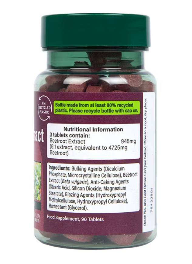 Extract de sfeclă roșie 945 mg - 90 tablete