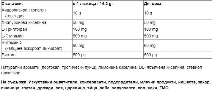 Pudră de colagen total pentru corp - 500 de grame