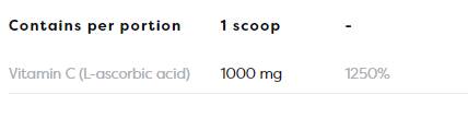 Vitamina C pulbere | Pudră 100% pură - 300 de grame