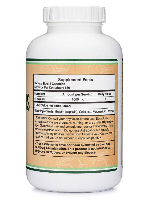 Astragalus 1000 mg - 300 capsule