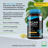 Vegan Omega 3 - 2000 mg /60 capsule de gel vegan/