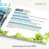 Vegan Omega 3 - 2000 mg /60 capsule de gel vegan/